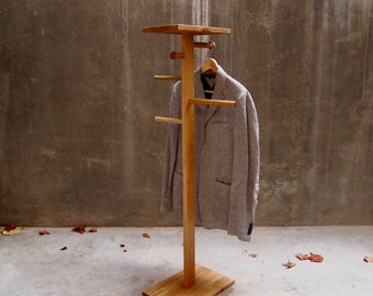 De Eazy - Valet Stand - Stummer Diener - Herrendiener, Kleiderständer, Cadeaus voor hem, Kledingstandaard, Kledingrek