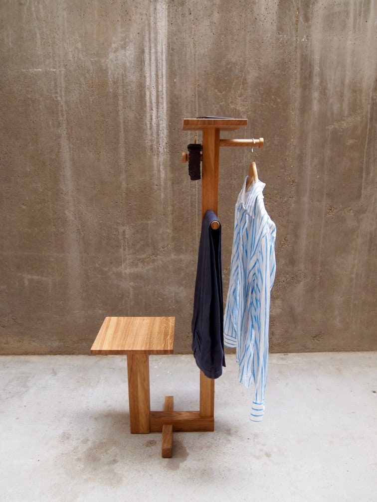 Valet With Seat Etsy