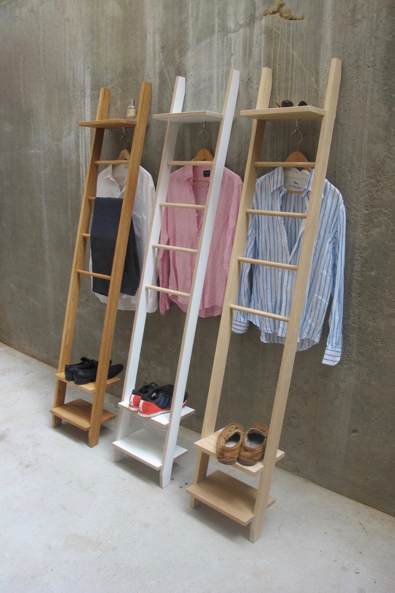 The TB.14 Clothes Ladder With Shelves / Kledierleiter Mit Etsy UK