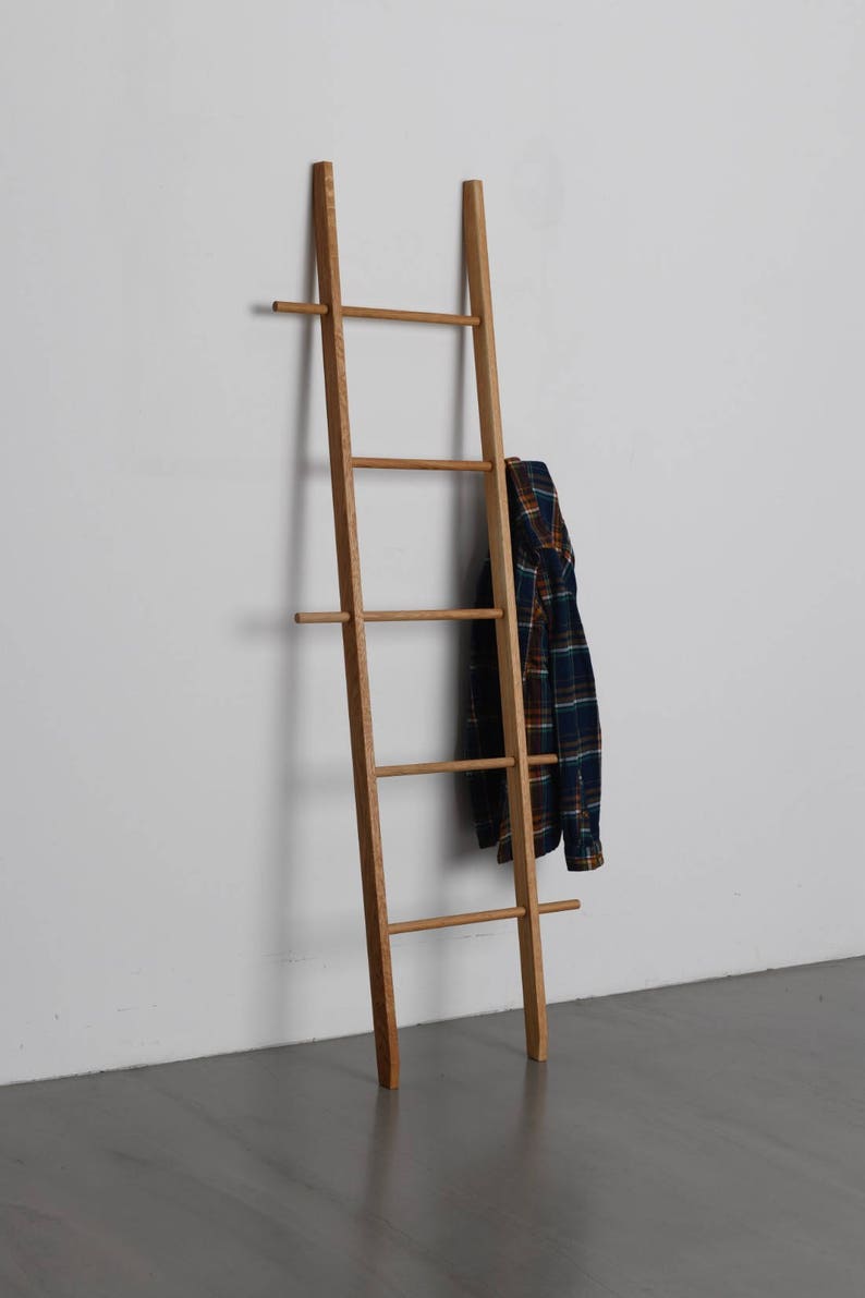 The TB.7.1 Clothes Ladder Kleiderleiter holzleiter handtuchhalter stummer diener herrendiener image 3