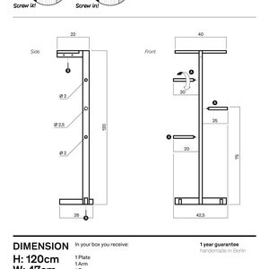 The Gentleman's Valet Stand 2019, Stumme Diener, Herrendiener, Kleiderständer, Cadeaus voor hem, Geschenke für männer afbeelding 9