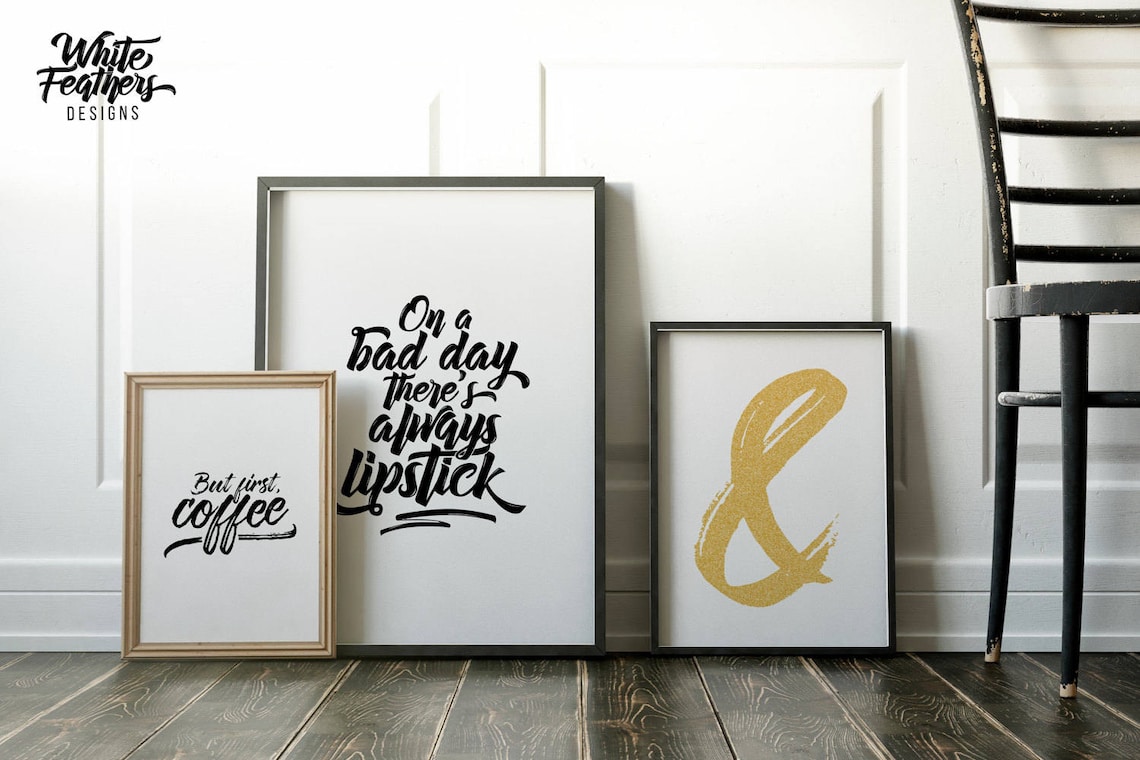 Minimalist poster Wall art have fun girls room decor | Etsy