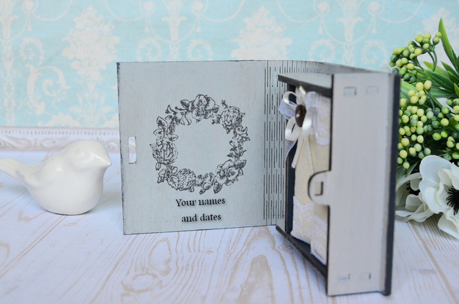Proposal Box Engagement Box Wedding Ring Box Ring Book Box Etsy