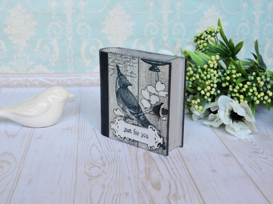 Proposal Box Engagement Box Wedding Ring Box Ring Book Box Etsy