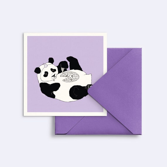 Lavendar Unicorn Birthday Mini Card Lavendar Unicorn Birthday Mini Card
