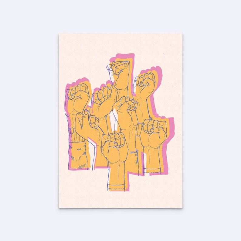 Solidarity Rights Poster Art Print