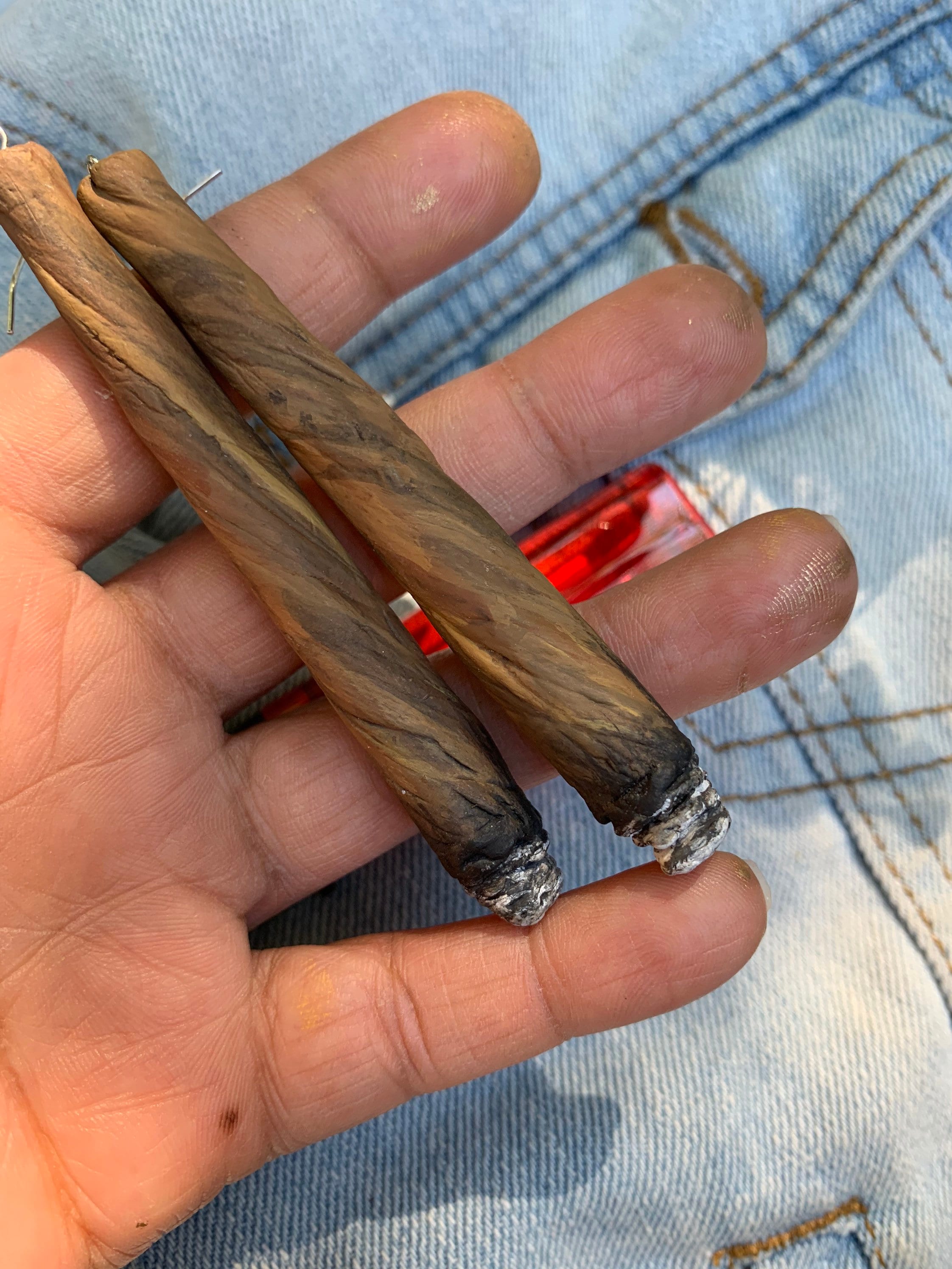 Backwoods Blunt Fonta Leaf Tobacco Leaf Fronto Spliff Sweetchibababy  Marijuana Jewelry Pothead Stoner 420 Ganja Smoker Cigar 