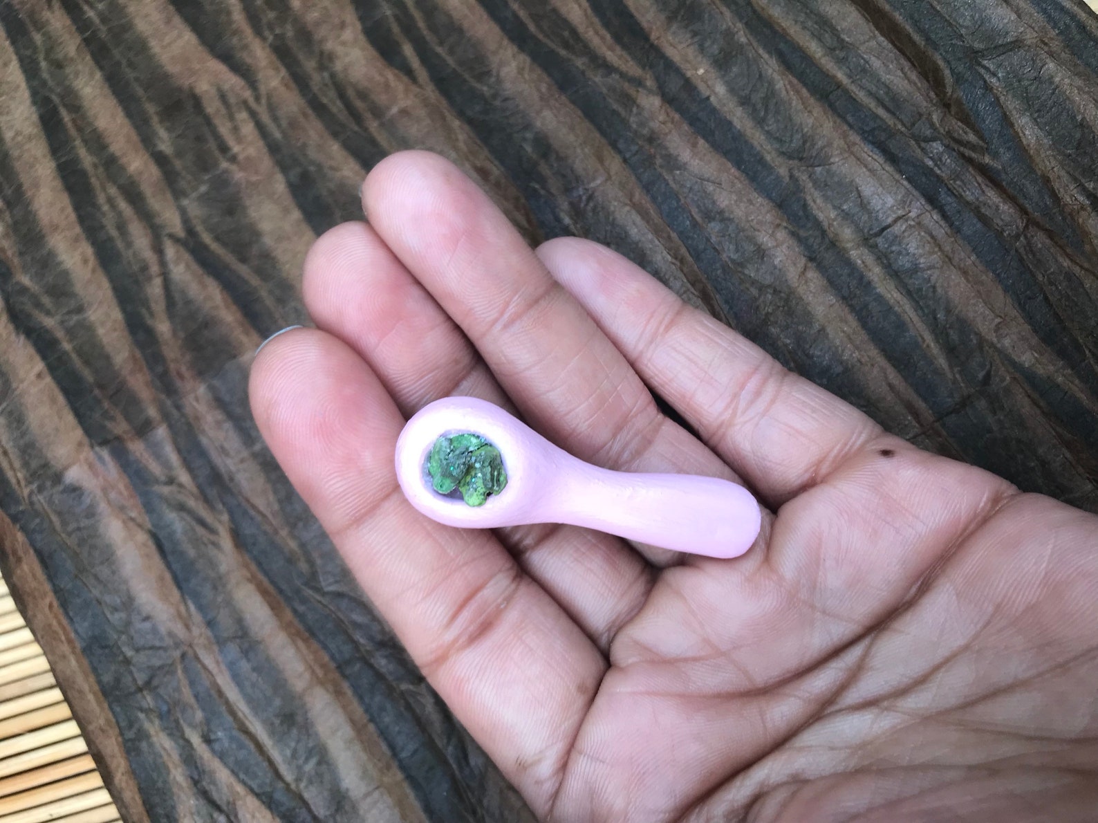 Pink weed bowl marijuana pipe stoner gifts cannabis pin 420 Etsy