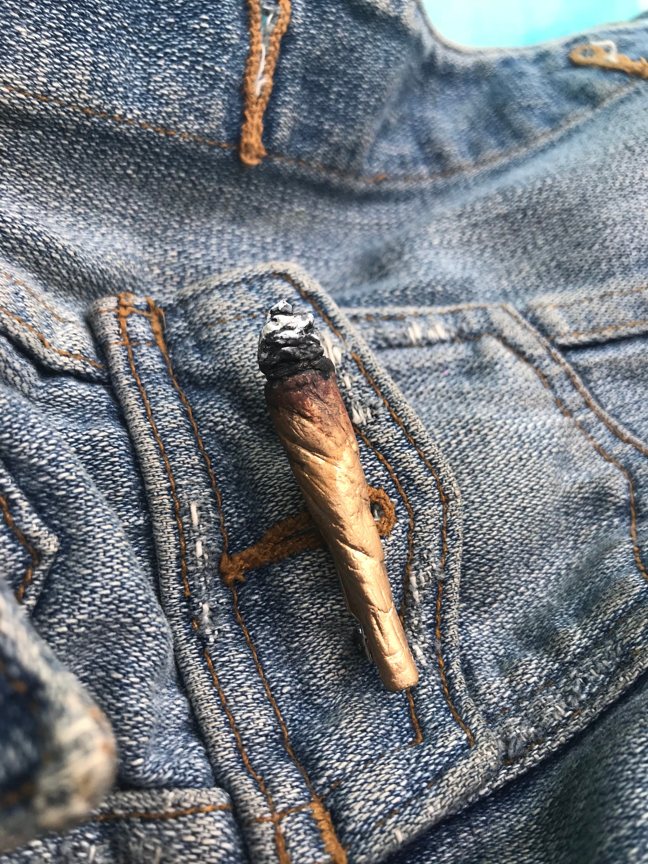 Gold Backwoods Rolling Paper Tobacco Leaf Blunt Spliff Ganja Stoner 420 Joint  Smoking Marijuana Cannabis Weed Sweetchibababy Pothead
