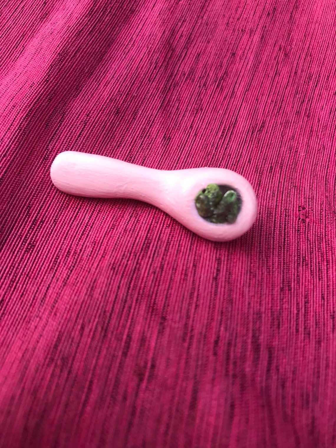 Pink weed bowl marijuana pipe stoner gifts cannabis pin 420 Etsy
