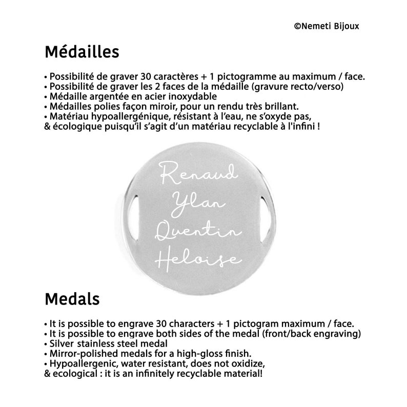 message personnel Bracelet liberty grav\u00e9 cordon Katie /& Millie Carnival Adulte ou Enfant Bracelet personnalis\u00e9 m\u00e9daille gravure pr\u00e9nom