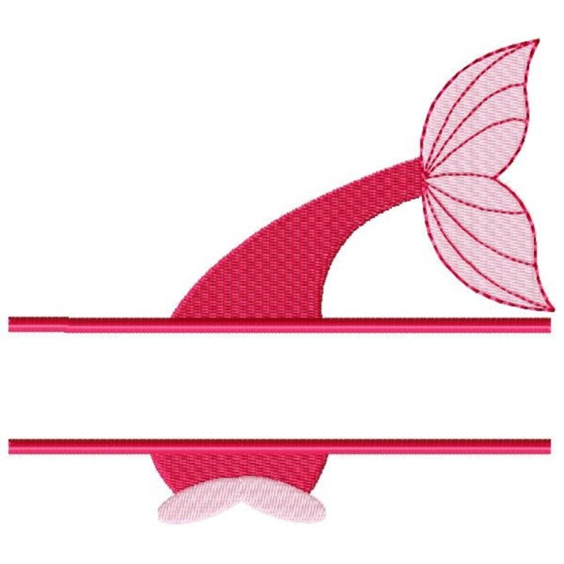 Split mermaid monogram frame embroidery design 5x7 hoop  etsy Split mermaid monogram frame embroidery design 5x7 hoop  etsy