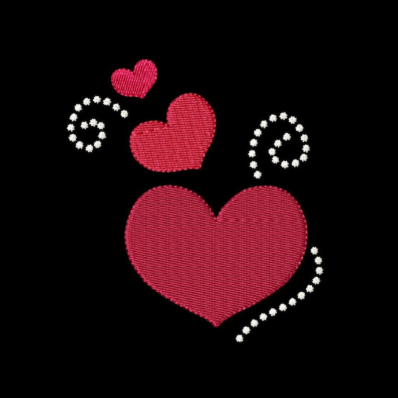 Three hearts machine jessecmault design  etsy