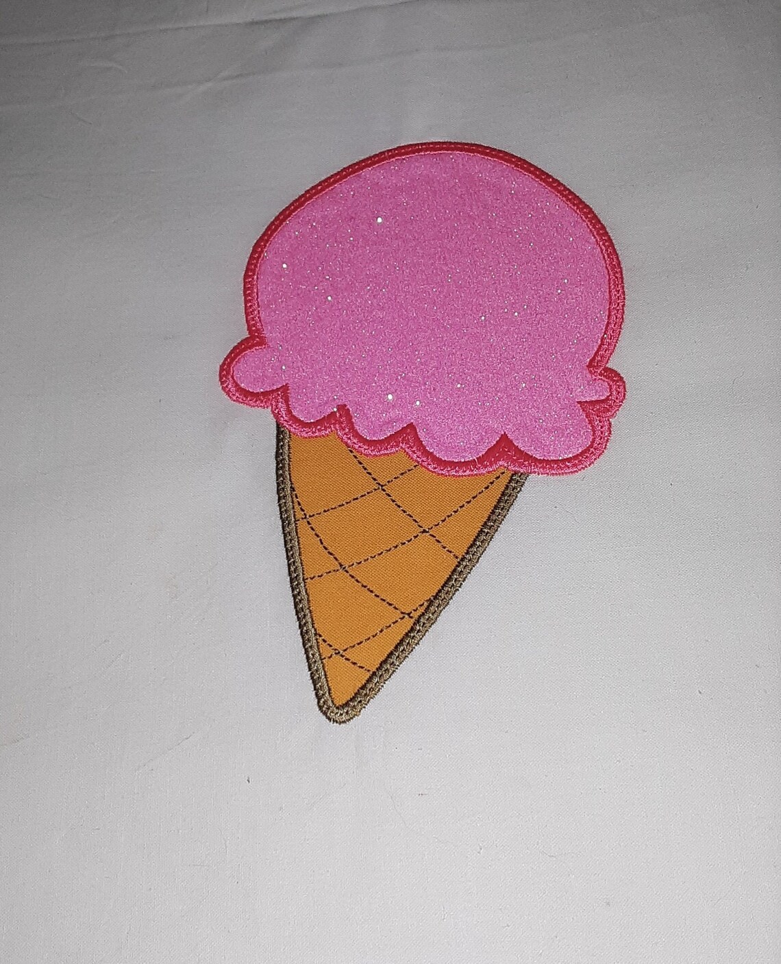 Applique Ice Cream Machine Embroidery Design Ice Cream Etsy