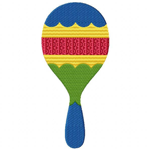 Baby Rattle Embroidery Designs 4x4 Hoop 5x7 Hoop Baby Etsy