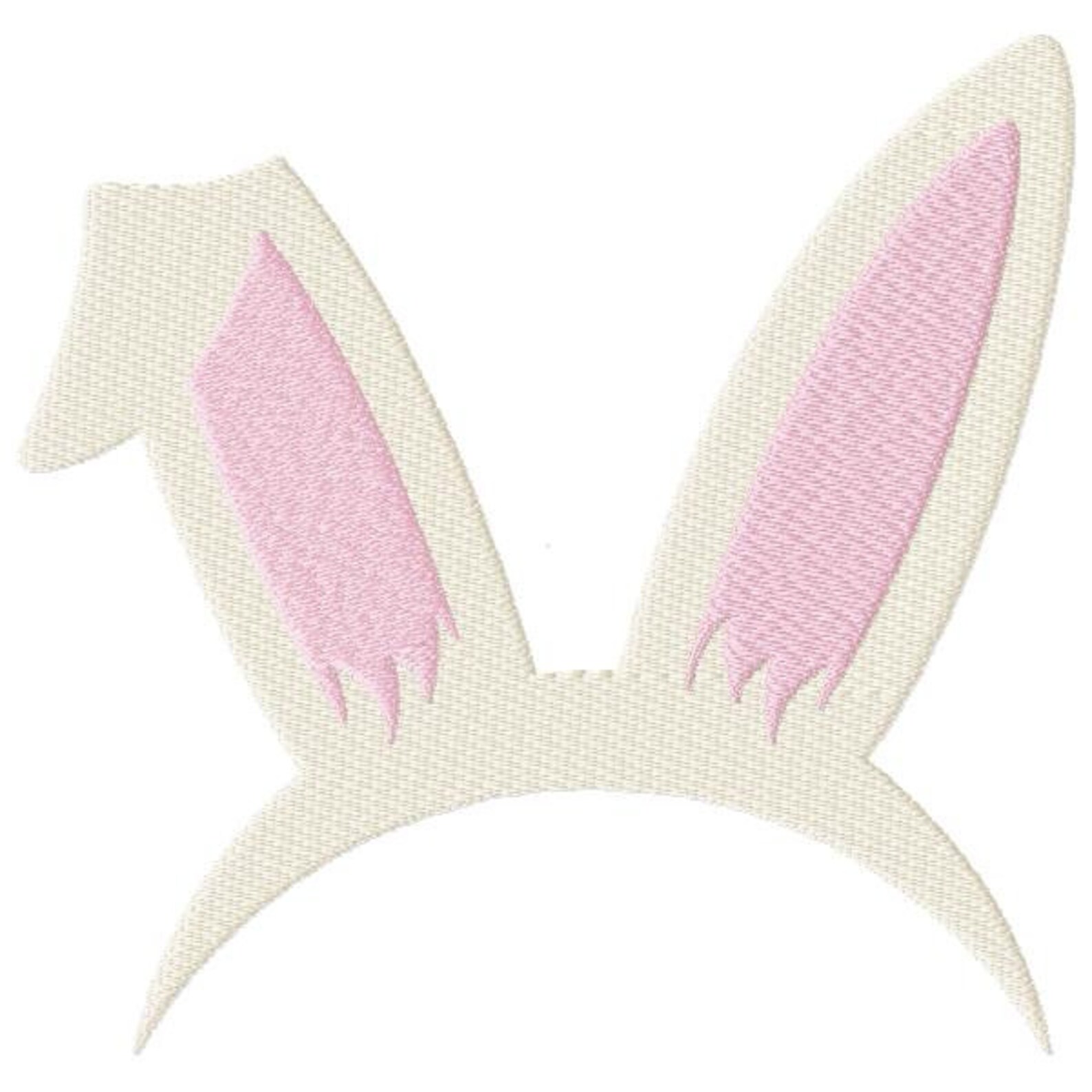 Bunny Ears Machine Embroidery Design 3x3 4x4 5x7 and 6x6 Etsy