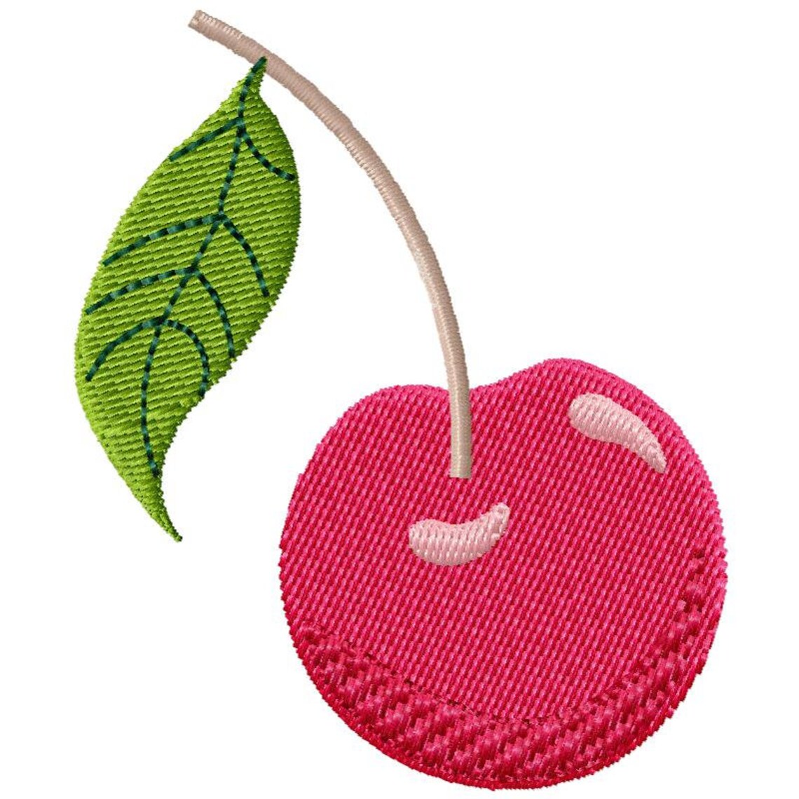 Cherry Embroidery Design Fruit Embroidery Design Machine Etsy
