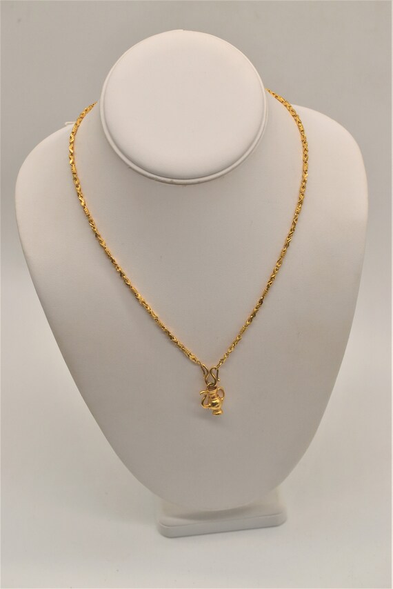 Very Fine 24k 19.7g Yellow Gold 18 Inch 
