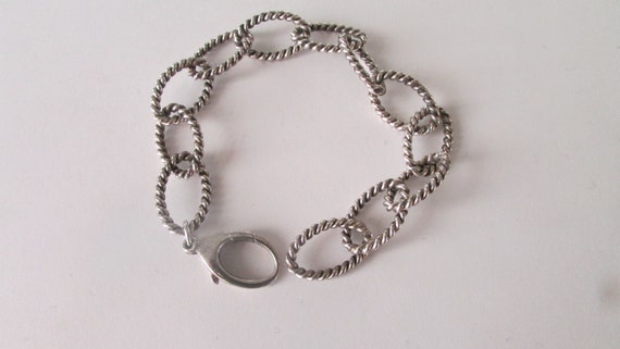 Vintage Tiffany & Company Oval Link Bracelet 8 - Etsy