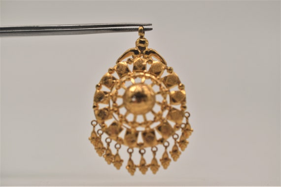 Beautiful 22k, 6.2g, yellow gold pendant. - image 1