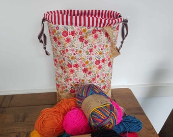 Project Bag  Knitting / large project bag   crochet Bag