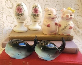 Alessi Mr. & Mrs. Chin Salt and Pepper Set National Palace Museum