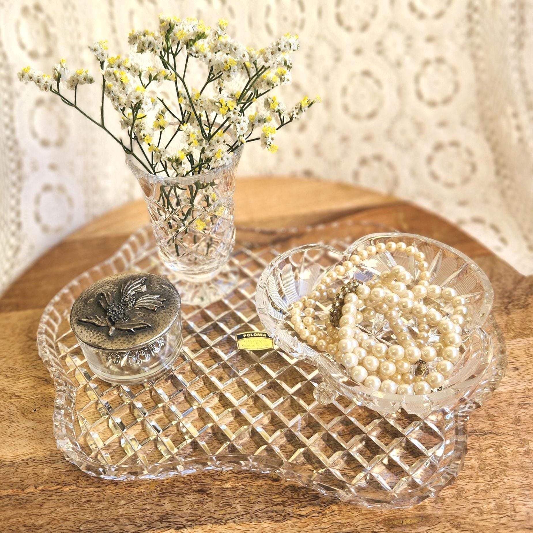POLONIA LEAD CRYSTAL琥珀 ハンドカットグラス エッグカップ Polonia Lead Crystal - Etsy