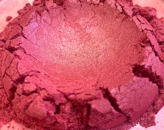 BLUSH ROSE Pearl Cosmetic Grade Pigment for Cosmetics, Nail Polish, Resin Art. Pottery, Water Color, Acrylics, Epoxy Resin 418