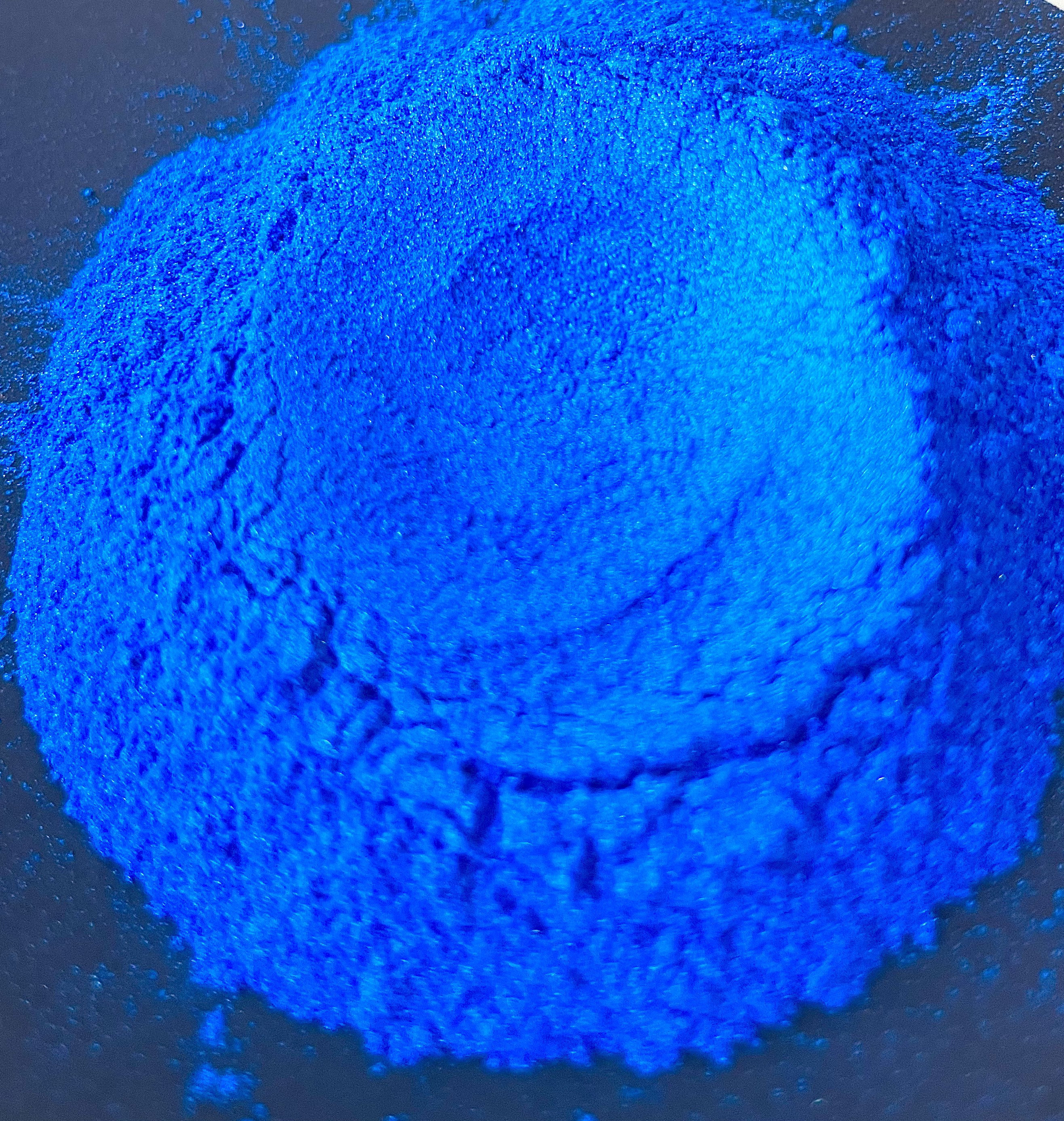 Percel Blue Powder Blue Hyper Vibrant Pearl Powder Cosmetic Grade Pigment -cosmetics, Nail ...
