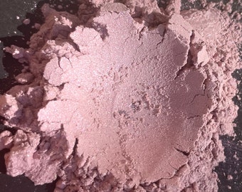 DUSTY ROSE Pearl Holo Cosmetic Grade Pigment for Cosmetics, Nail Polish, Resin Art. Pottery, Slime, Acrylics, Epoxy Resin