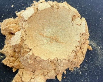 CHAMPAGNE Pearl Holo Cosmetic Grade Pigment for Cosmetics, Nail Polish, Resin Art. Pottery, Slime, Acrylics, Epoxy Resin