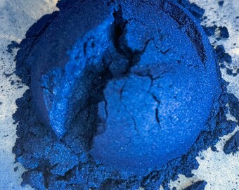 SAPPHIRE BLUE Powder Pigment-Cosmetic Grade Pigment for Nail Polish, Cosmetics, Soap, Resin, Water color, Acrylic