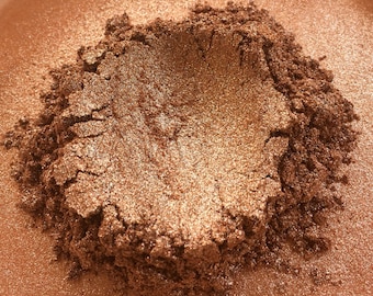 FLASHY BRONZE Pigment Cosmetic Grade Colorant for Nail Polish, Bath Products Cosmetic, Crafts, Makeup, Eye Shadow, Soap 7521