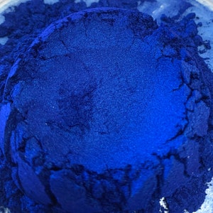 ROYAL BLUE Intense Pearls Cosmetic Grade Pigment for Nail Polish, Cosmetics, Acrylics, Resin, Water Color Paint