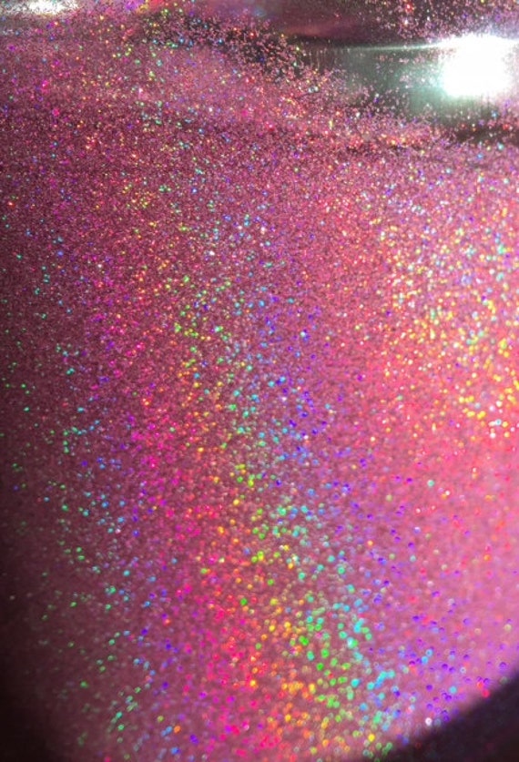HOLO FLAKES - PINK SALMON - Polvere Glitter brillantini per gel unghie Nail  Art 2g