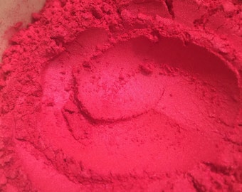Hot Pink  Pearlescent Pigment Cosmetic Grade Colorant for Nail Polish, Mineral Cosmetics, Eye Shadow, Lip, Soap Stable 66R3