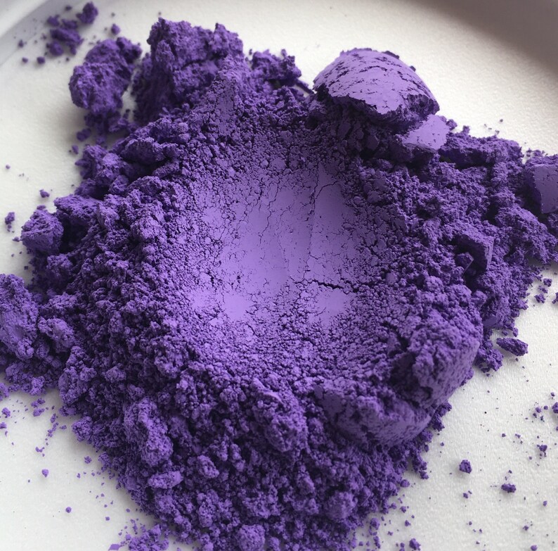 Ultramarine Violet Matte Pigment Cosmétique Colorant de qualité cosmétique pour vernis à ongles, Artisanat, Cosmétiques, Maquillage, Ombre à paupières, Savon image 1