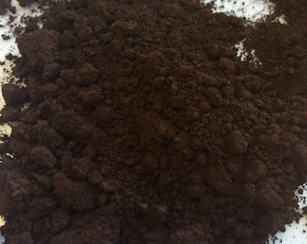 Colorante marrón mate de óxido de hierro 2 de grado cosmético para esmalte de uñas, manualidades, maquillaje, sombra de ojos, labios y jabón. Suministros para pintores.