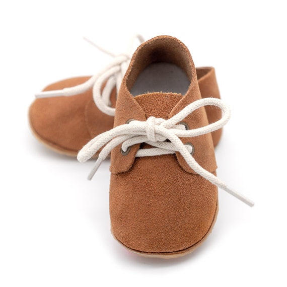 Brown toddler shoes baby leather 
