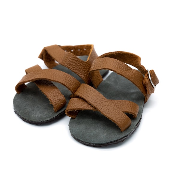 unisex leather sandals