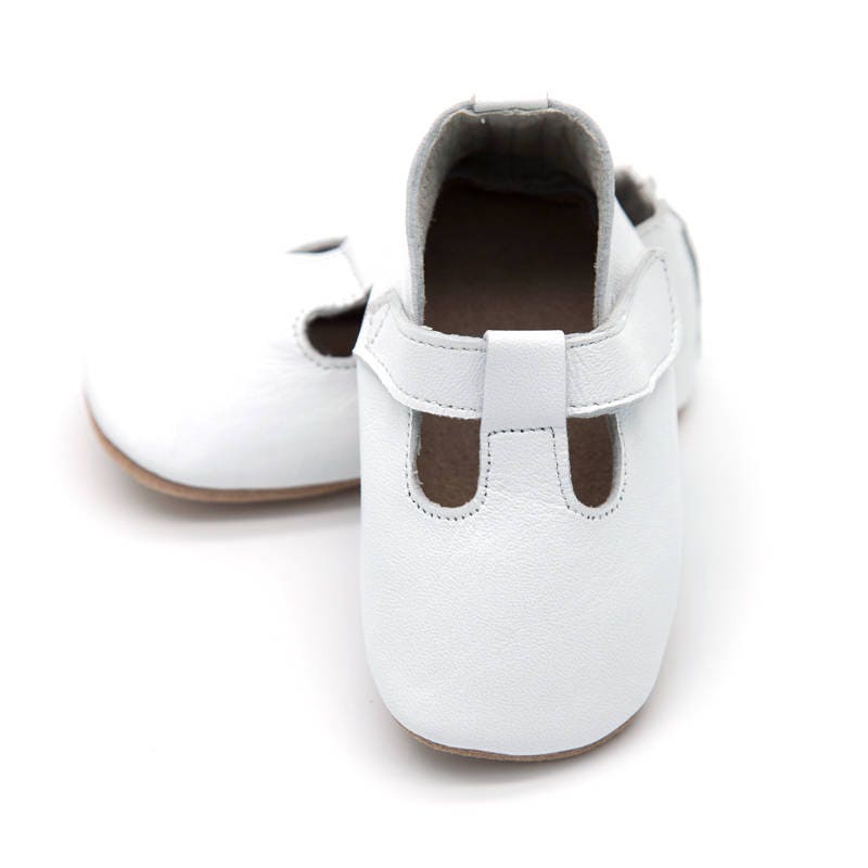 Tstrap white baby shoes boy or girl baptism shoes Etsy