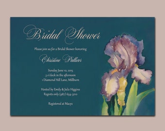 Bridal Shower Invitation, Wedding Shower Invitation, Dinner Printable File