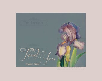 Personal Notecard, Thank You - Printable File