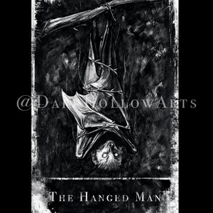 Print- THE HANGED MAN Tarot