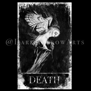 Print- DEATH Tarot