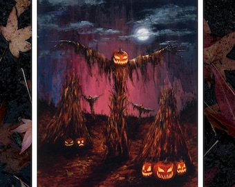 Print- Haunted Overload - All Hallows Eve