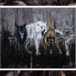Print- Hell Hounds