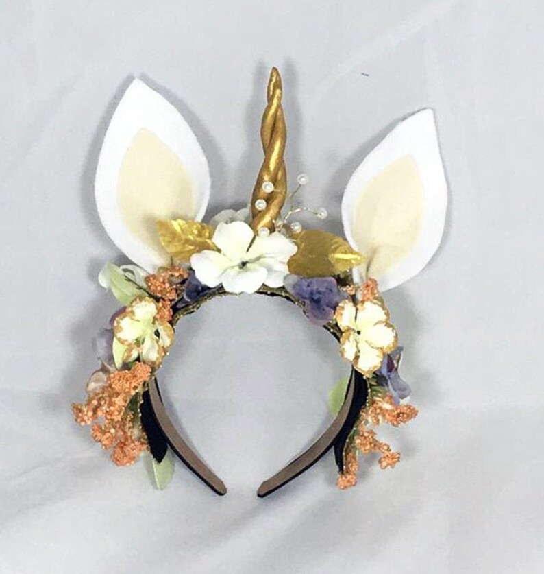 Unicorn Crown Unicorn Flower Crown Flower Crown Unicorn Etsy