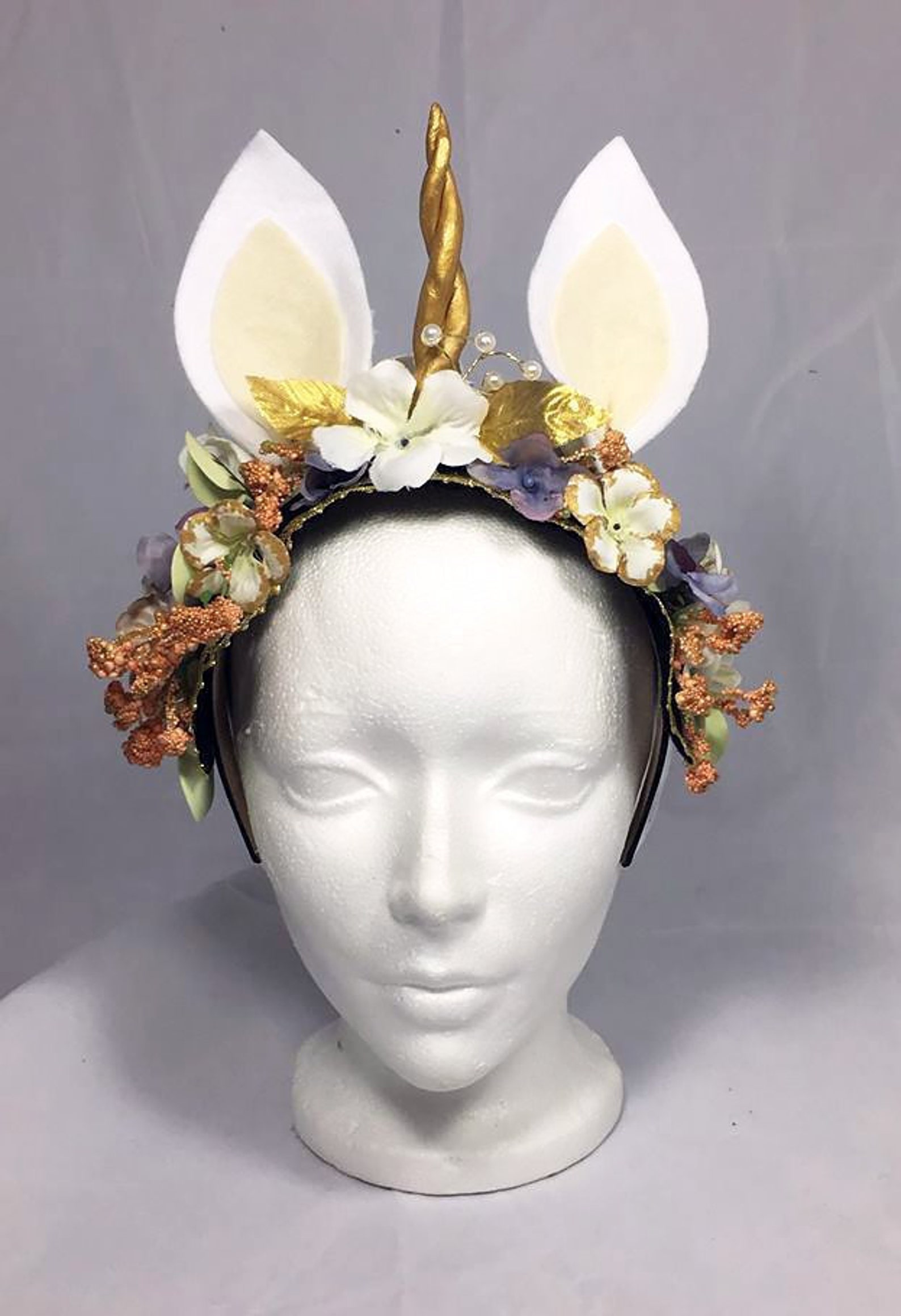 Unicorn Crown Unicorn Flower Crown Flower Crown Unicorn Etsy