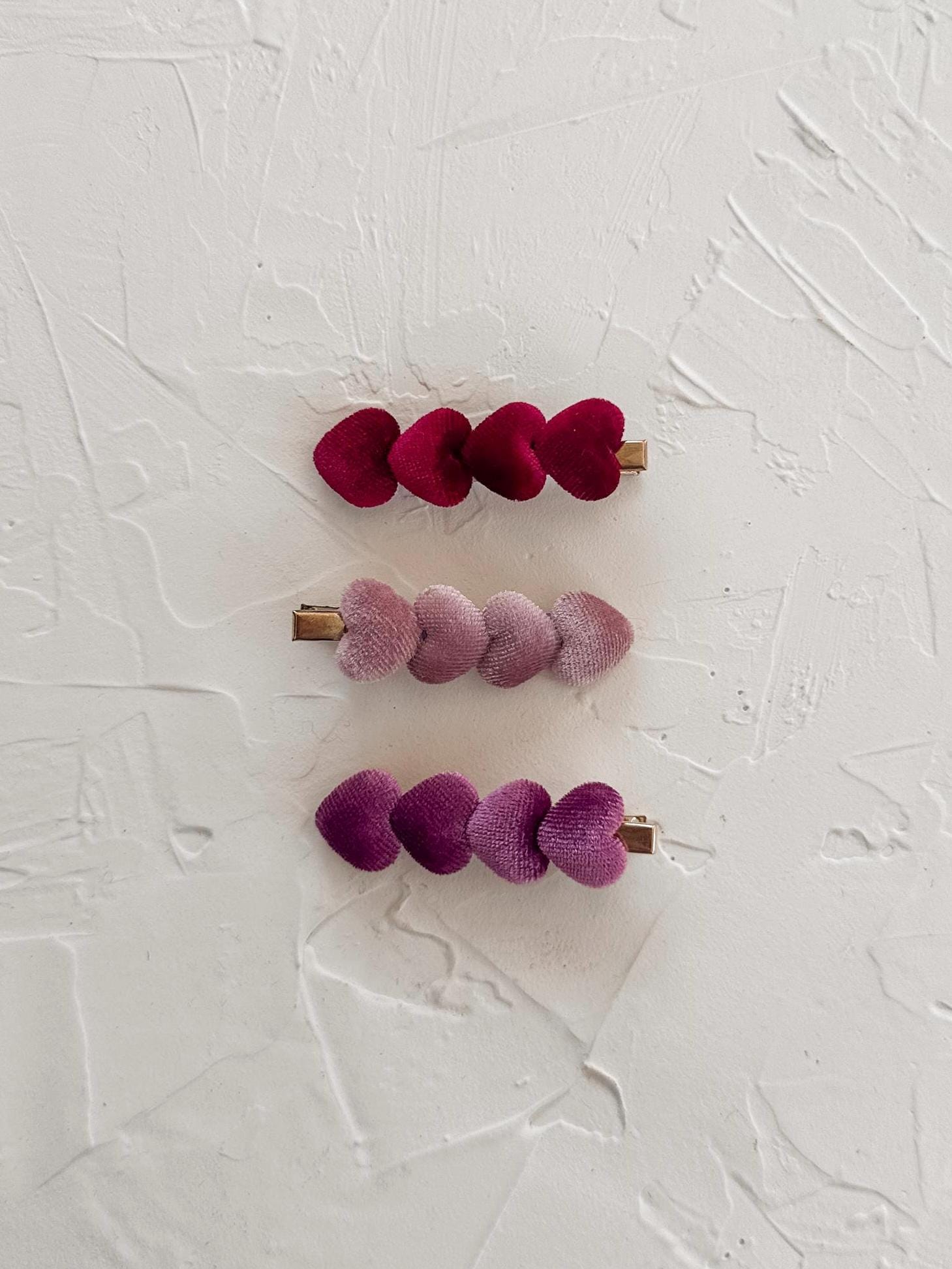 Velvet Hair Claw Clip - Etsy